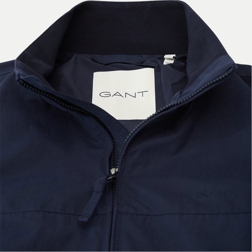 Gant Jackets LIGHT HAMPSHIRE JACKET 7006393 EVENING BLUE